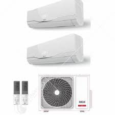 CLIMATIZZATORE  RIELLO INVERTER DUAL SPLIT AARIA PLUS 12000+12000 BTU R-32 CON AARIA MULTI 250 P 12+12 A++/A+ WI-FI OPTIONAL