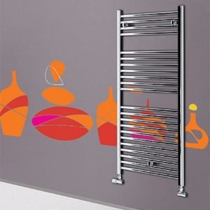 TERMOARREDO LAZZARINI SANREMO CROMATO 690X450X400