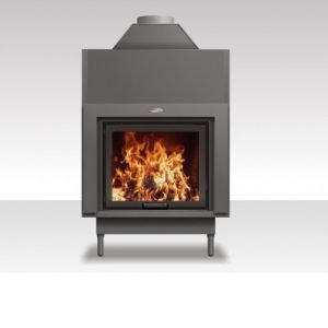 TERMOCAMINO A LEGNA VULCANO MODELLO NEW VULCANO 30 POTENZA 30 KW VARI MODELLI (ACS OPTIONAL) CENTRALINA INCLUSA