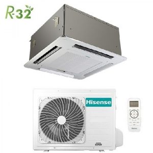 CLIMATIZZATORE  HISENSE INVERTER CASSETTA R32 12000 BTU ACT35UR4RCA4 A++ CON COMANDO INCLUSO - NEW