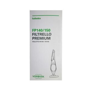 CONF. 6 SACCHETTI FILTRELLO PREMIUM FP140/150 ORIGINALI FOLLETTO VORWERK 41432 - immagine 1