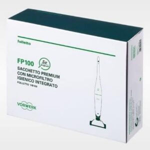 FP 100 SACCHETTO PREMIUM CON MICROFILTRO IGIENICO INTEGRATO FOLLETTO VB 100 ORIGINALE