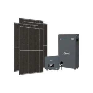 Kit fotovoltaico monofase 3600W inverter 3kW batteria al litio 5.1kWh LV ZSX5000 S Zucchetti